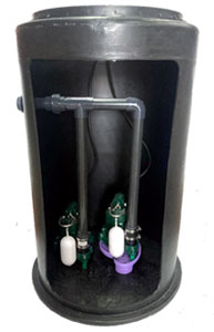 Dual Zoeller Storm & Grey Water Pumping Station (Z300TGW)