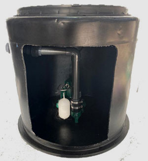 Single Zoeller Storm & Grey Water Pumping Station (Z190GW)