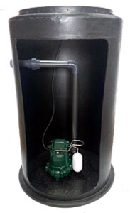 Single Zoeller Storm & Grey Water Pumping Station (Z300GW)